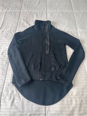 Nike Womens Tech Fleece Black Full-Zip